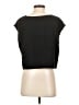 Final Touch Black Short Sleeve Top Size S - photo 2