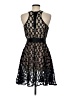 Milly 100% Nylon Black Cocktail Dress Size 6 - photo 2