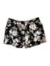 Cotton On 100% Viscose Floral Black Shorts Size 4 - photo 1