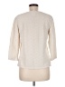 Talbots Ivory 3/4 Sleeve Top Size M - photo 2