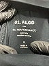 01.Algo Solid Black Athletic Shorts Size 8 - photo 3
