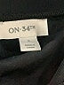 On 34th 100% Polyester Black Formal Skirt Size S - photo 4