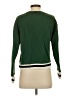 Zara Color Block Green Pullover Sweater Size S - photo 2