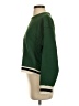 Zara Color Block Green Pullover Sweater Size S - photo 5