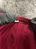 Unbranded Burgundy Short Sleeve Blouse Size M - photo 7