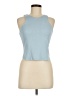 Bar III Blue Tank Top Size M - photo 1