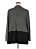 Fashion Bug 100% Polyester Gray Long Sleeve Blouse Size 3X - photo 2