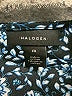 Halogen 100% Polyester Blue Sleeveless Blouse Size M - photo 7