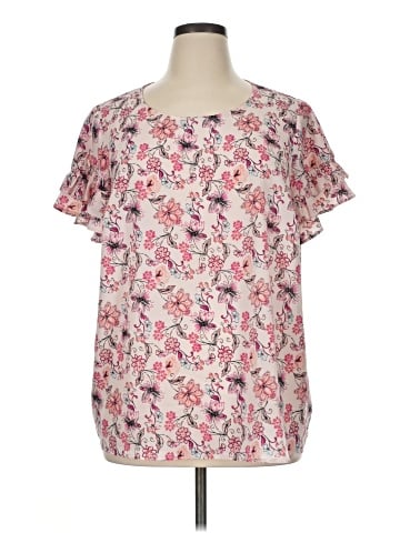Lane Bryant Short Sleeve Blouse (view 1)