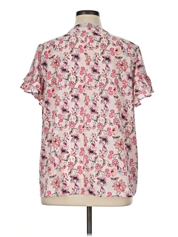 Lane Bryant Short Sleeve Blouse (view 2)