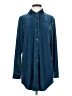 Soft Surroundings Blue Long Sleeve Blouse Size S - photo 1