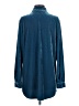 Soft Surroundings Blue Long Sleeve Blouse Size S - photo 2