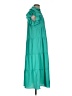Umgee 100% Polyester Solid Green Casual Dress Size S - photo 4