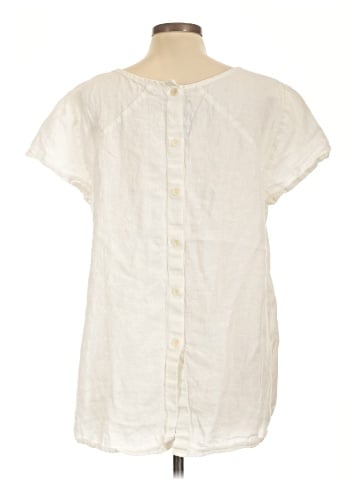 Flax Short Sleeve Blouse (view 2)