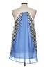 Altar'd State 100% Polyester Chevron-herringbone Blue Casual Dress Size L - photo 2