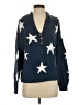 Vintage Havana Stars Blue Pullover Sweater Size S - photo 1