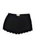 Sans Souci 100% Polyester Hearts Black Shorts Size M - photo 1