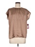 Vince Camuto 100% Polyester Brown Short Sleeve Blouse Size M - photo 1