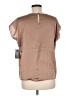 Vince Camuto 100% Polyester Brown Short Sleeve Blouse Size M - photo 2