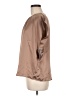 Vince Camuto 100% Polyester Brown Short Sleeve Blouse Size M - photo 5