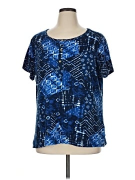 Anne Klein Short Sleeve Blouse