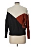 Sophie Rue Color Block Brown Pullover Sweater Size L - photo 2
