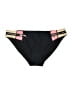 Atmosphere Graphic Black Swimsuit Bottoms Size 10 - photo 1