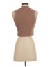 NSF Brown Sleeveless Turtleneck Size S - photo 2