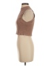 NSF Brown Sleeveless Turtleneck Size S - photo 5