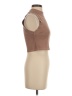 NSF Brown Sleeveless Turtleneck Size S - photo 4