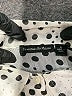 Essentials by Milano Animal Print Ivory Short Sleeve Blouse Size M - photo 7