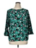 Apt. 9 100% Polyester Teal 3/4 Sleeve Blouse Size XL - photo 1