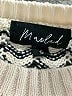 Marled Chevron-herringbone Ivory Pullover Sweater Size S - photo 7