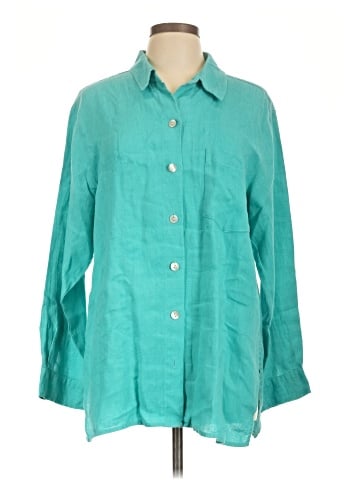 Chico's Design Long Sleeve Button-Down Shirt (view 1)