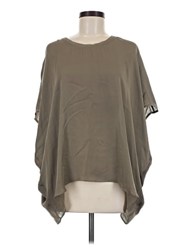 Acrobat 3/4 Sleeve Silk Top (view 1)