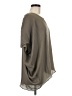 Acrobat 100% Silk Brown 3/4 Sleeve Silk Top Size Med - Lg - photo 4