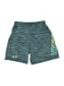 Under Armour 100% Polyester Graphic Green Athletic Shorts Size 4T - photo 1
