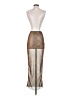 MATTE Collection Brown Cocktail Dress Size S - photo 2
