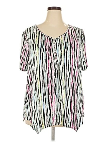 Avenue Short Sleeve Blouse (view 1)