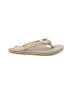 ASOS Design Ivory Flip Flops Size 7 - photo 1