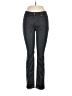 Eileen Fisher Chevron-herringbone Black Jeans Size 6 Petite - photo 1