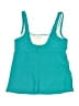 Lands' End Chevron-herringbone Teal Swimsuit Top Size 8 - photo 2