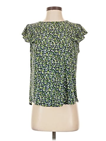 MICHAEL Michael Kors Short Sleeve Blouse (view 1)