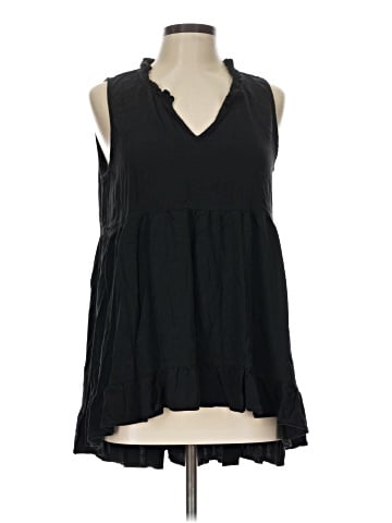 Umgee Sleeveless Blouse (view 1)
