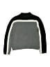 Hanna Andersson Color Block Gray Pullover Sweater Size 12 - photo 2