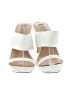 Steven New York White Sandals Size 8 1/2 - photo 2