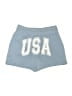 Sugarlips 100% Polyester Solid Blue Athletic Shorts Size L - photo 2