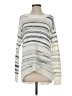 CALVIN KLEIN JEANS Stripes Ivory Pullover Sweater Size S - photo 1