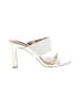 Steven New York White Sandals Size 8 1/2 - photo 1