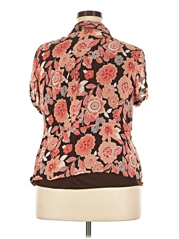 Style&Co Short Sleeve Blouse (view 2)